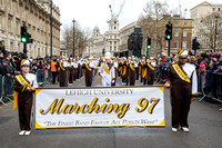 Marching 97 in London, January 2018